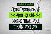 Strenght To Strenght Hand Scratch, a Handwritten Font by Ronny Studio (Thumbnail 2 of 9)