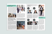 Newsletter InDesign Template, a Brochure Template by ROJI CREATOR (Thumbnail 2 of 7)