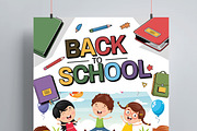 Back To School Flyer Template Design, a Flyer Template by MightyDesign (Thumbnail 2 of 8)