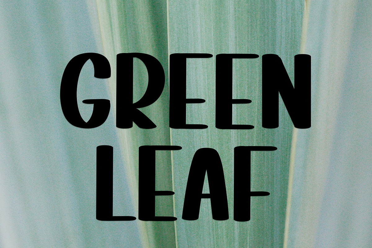 Soft Green, a Handwritten Font by InermediaSTUDIO (Photo 2 of 9)