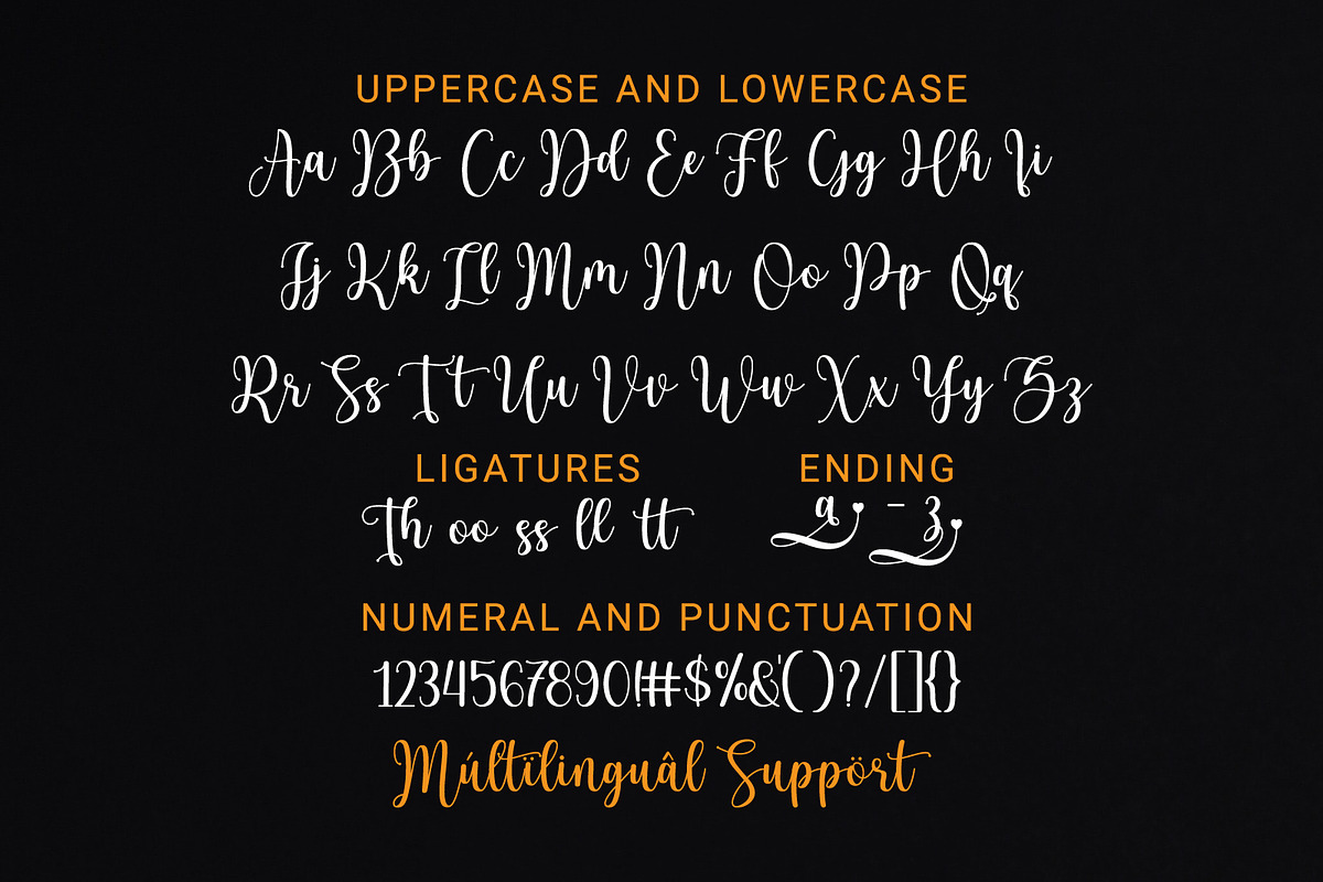 Hello Cattia | Calligraphy Sricpt, a Script Font by JprintStudio (Photo 6 of 7)