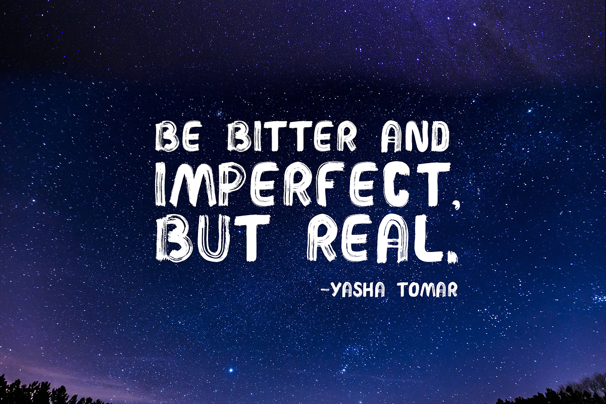 Imperfect Uppercase Font preview 4