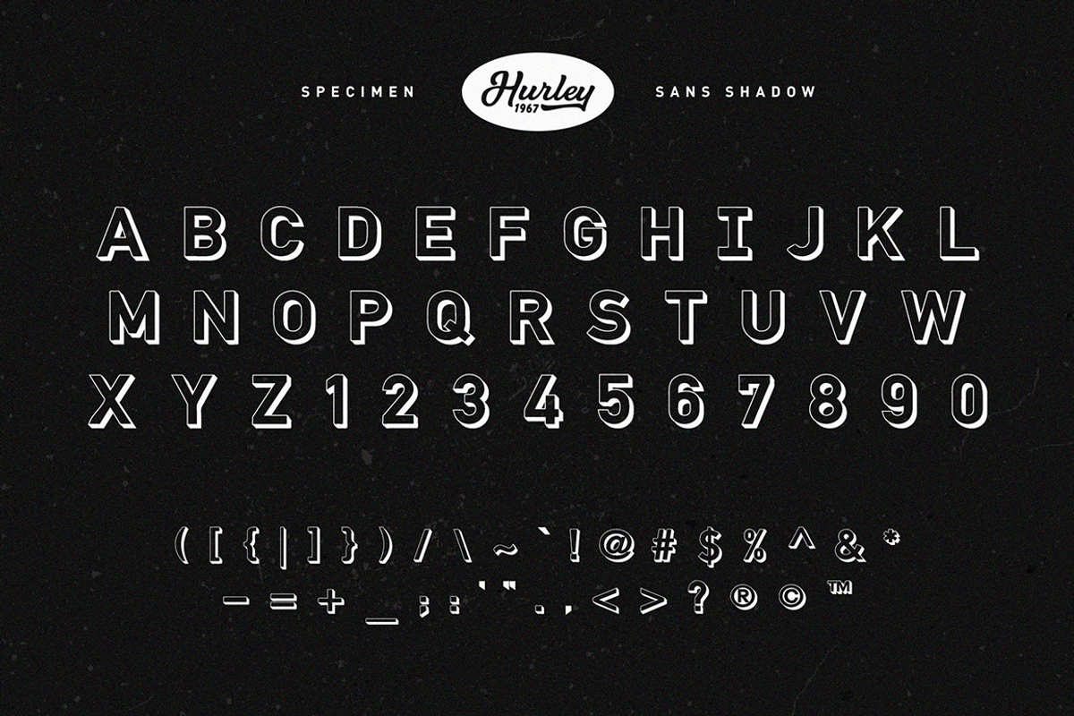 Hurley 1967 Family, a Script Font by RKS-Studio (Photo 15 of 16)