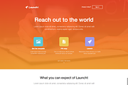 Launcht Landing Page, a Bootstrap Template by Agile UI (Thumbnail 4 of 4)