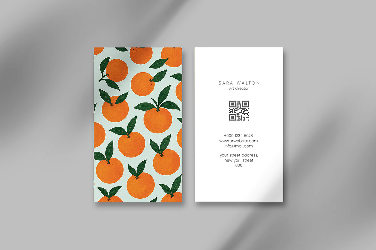 Aesthetic Business Card, a Business Card Template by Saman Osama (Photo 1 of 4)