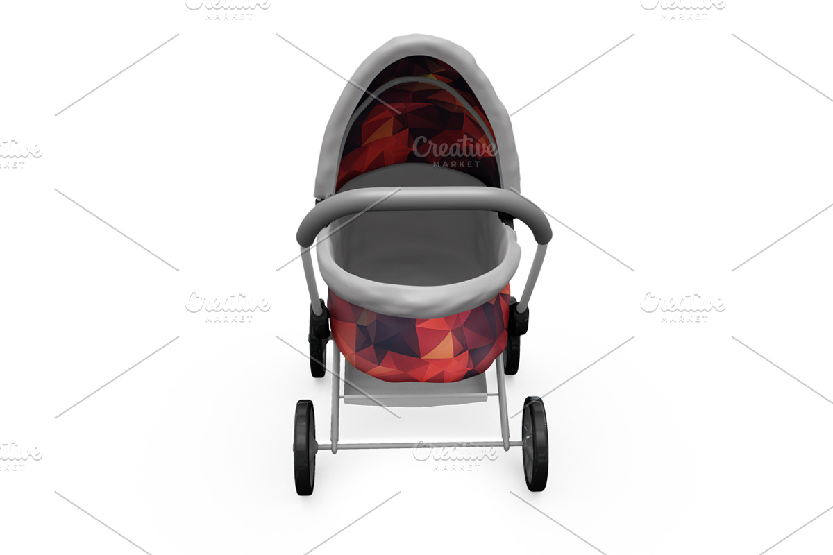 Baby Stroller Mockup, a Mockup by PixelMockup (Photo 4 of 17)