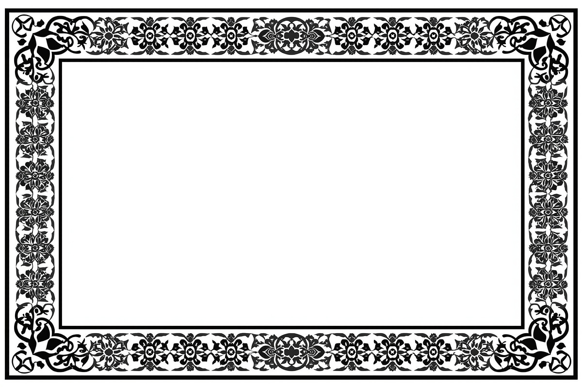 Elegant Flower Ornament Set, an Illustration by Creativeshirt (Photo 2 of 8)