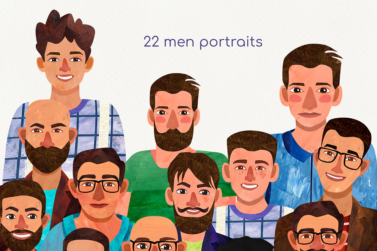 Paper Cut Portraits, a Person Illustration by Mashamashastu (Photo 4 of 8)