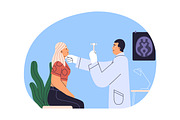 Medical examination & health checkup, a Healthcare Illustration by Good Studio (Thumbnail 13 of 19)