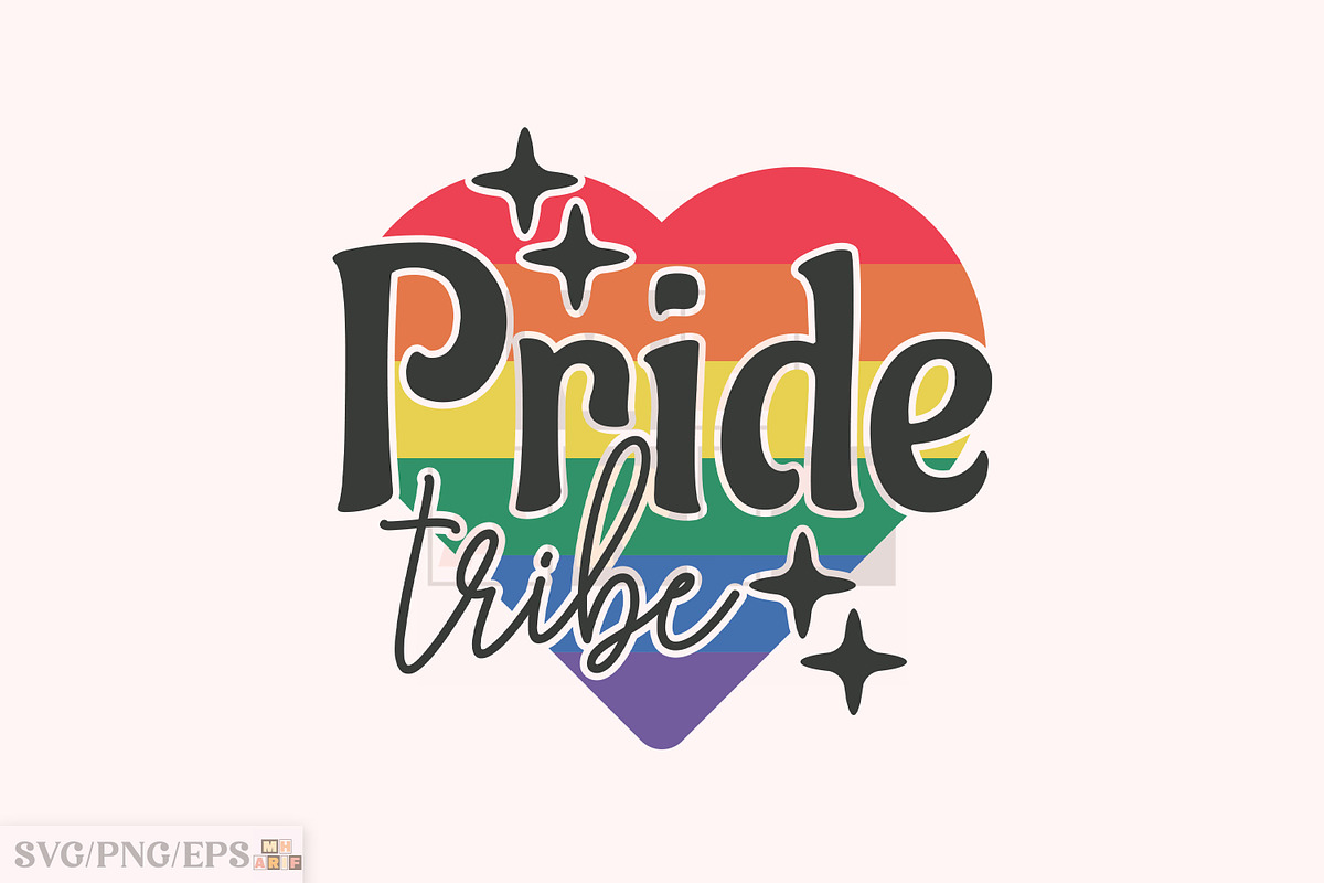 Pride Month SVG PNG T-shirt Design, a Graphic by mh_arif (Photo 2 of 3)