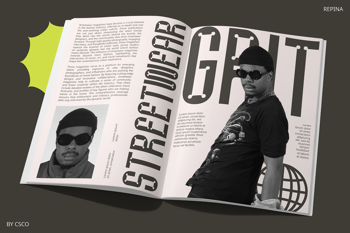 Repina – Inktrap Font, a Sans Serif Font by Craft Supply Co. (Photo 7 of 8)