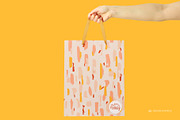 Carrier Size Gift Bag Mock-up, a Print Template by Branda Keeps (Thumbnail 11 of 17)