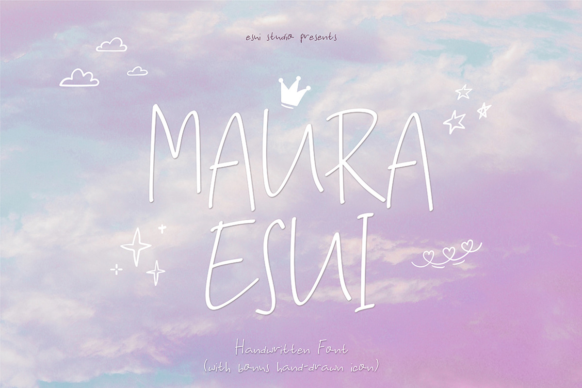 Maura Esui Font, a Font by Esui Studio (Photo 1 of 6)