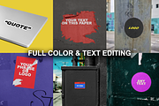Basic Sticker Mockup Pack, a Household Mockup by Infinity Mockups (Thumbnail 3 of 3)