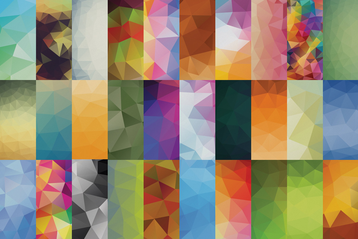 60 Geometric Backgrounds preview 2