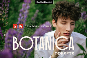 Botanica Portrait Lightroom Presets, a Preset Add-On by skybluecreative