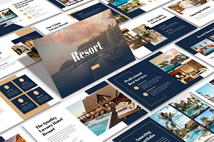 Resort Presentation Template, a Presentation Template by TypeMakers