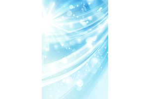 Gentle Blue Abstract Background with, an Illustration by Lermont51