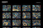 CHROMATIC - Liquid metal backgrounds, a Texture Graphic by RAWSTR (Thumbnail 8 of 9)