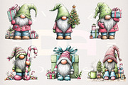 Whimsical Christmas Gnomes Clipart, a Transportation Illustration by Digital Artistic99 (Thumbnail 3 of 7)