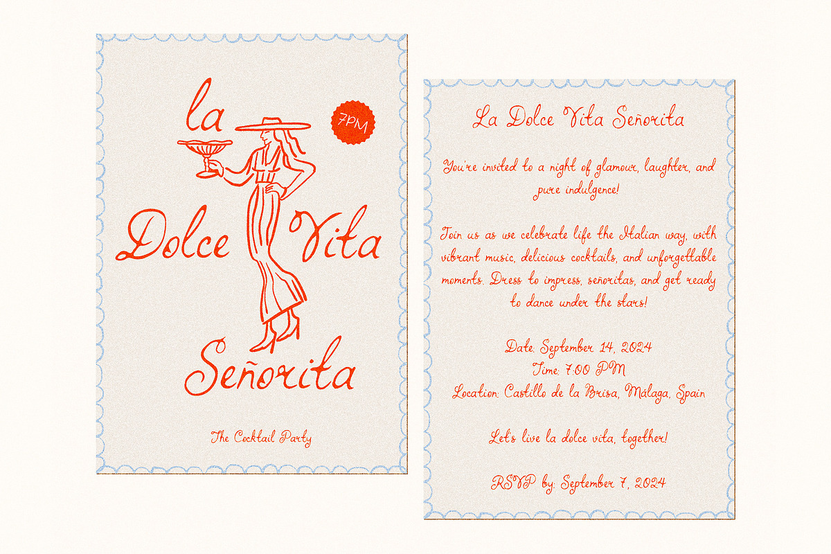 Whimsy Feast Whimsical Wedding Font, a Handwritten Font by Ayya Studio (Photo 6 of 18)