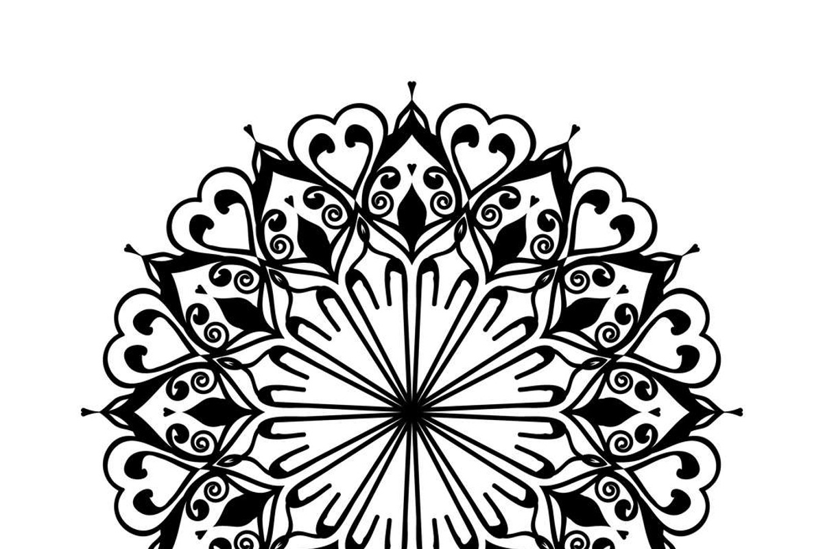 26 mandala vector background design, a Pattern Graphic by NJ Himel (Photo 4 of 27)