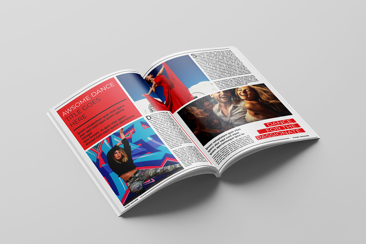 Multipurpose Magazine Template, a Magazine Template by Template Shop (Photo 11 of 23)