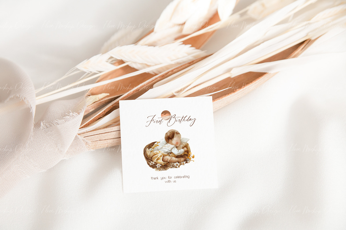 2x2 Gift Tag Mockup,Favor Tag Mockup, a Mockup by ILoveMockupDesign (Photo 9 of 10)