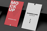 Vertical Business Card Mockups, a Product Mockup by Graphic Xtreme (Thumbnail 2 of 2)