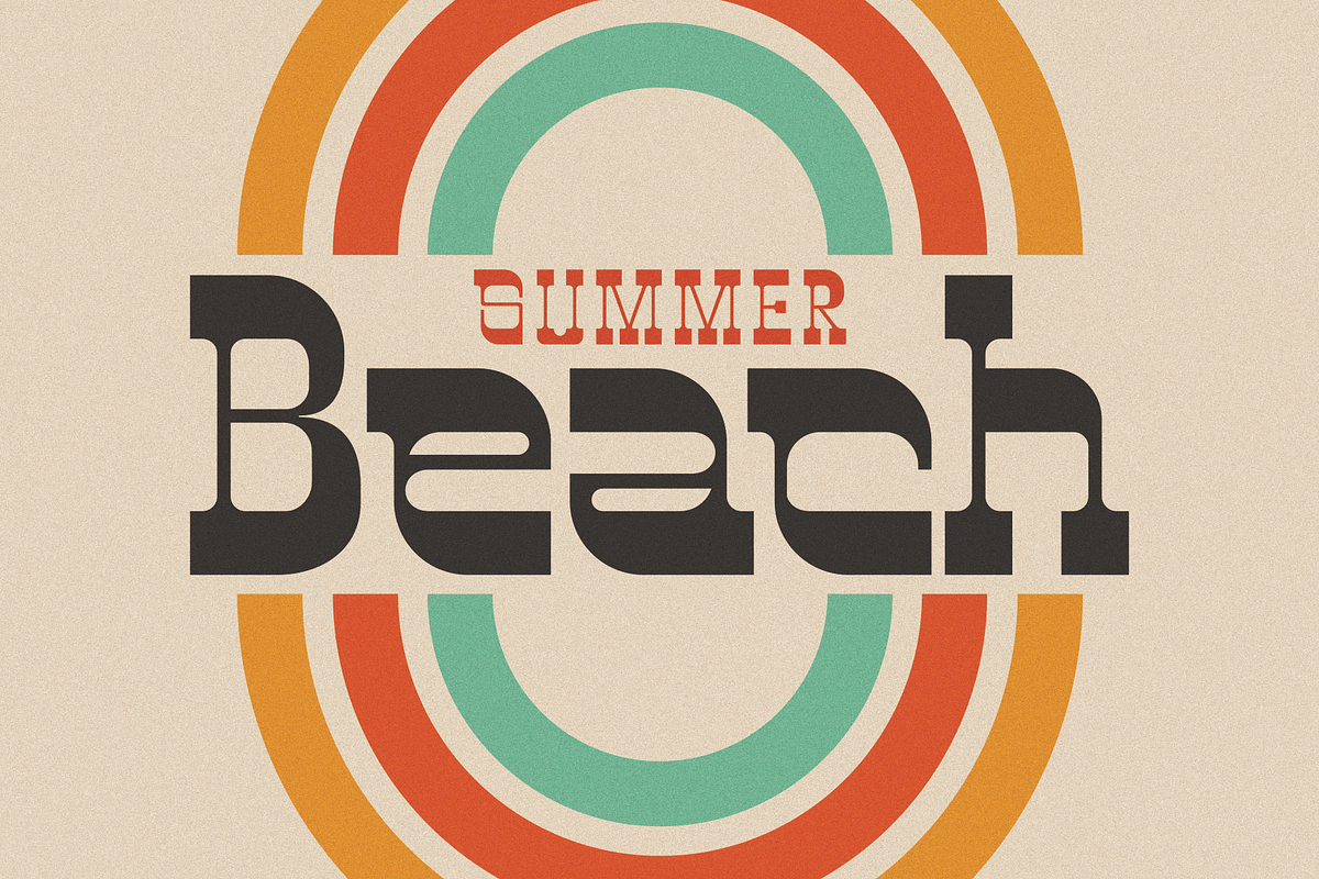 Bloobe _ Display Retro Font, a Serif Font by Penatic Studio (Photo 8 of 10)