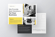 Corporate Postcard, a Stationery Template by Pixelpick (Thumbnail 2 of 3)
