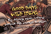 Roamback Caveyards - Stay Wild, a Handwritten Font by HypeWorksCo (Thumbnail 7 of 10)