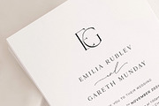 EG monogram, a Branding & Logo Template by LINKED LETTERS STUDIO (Thumbnail 2 of 2)