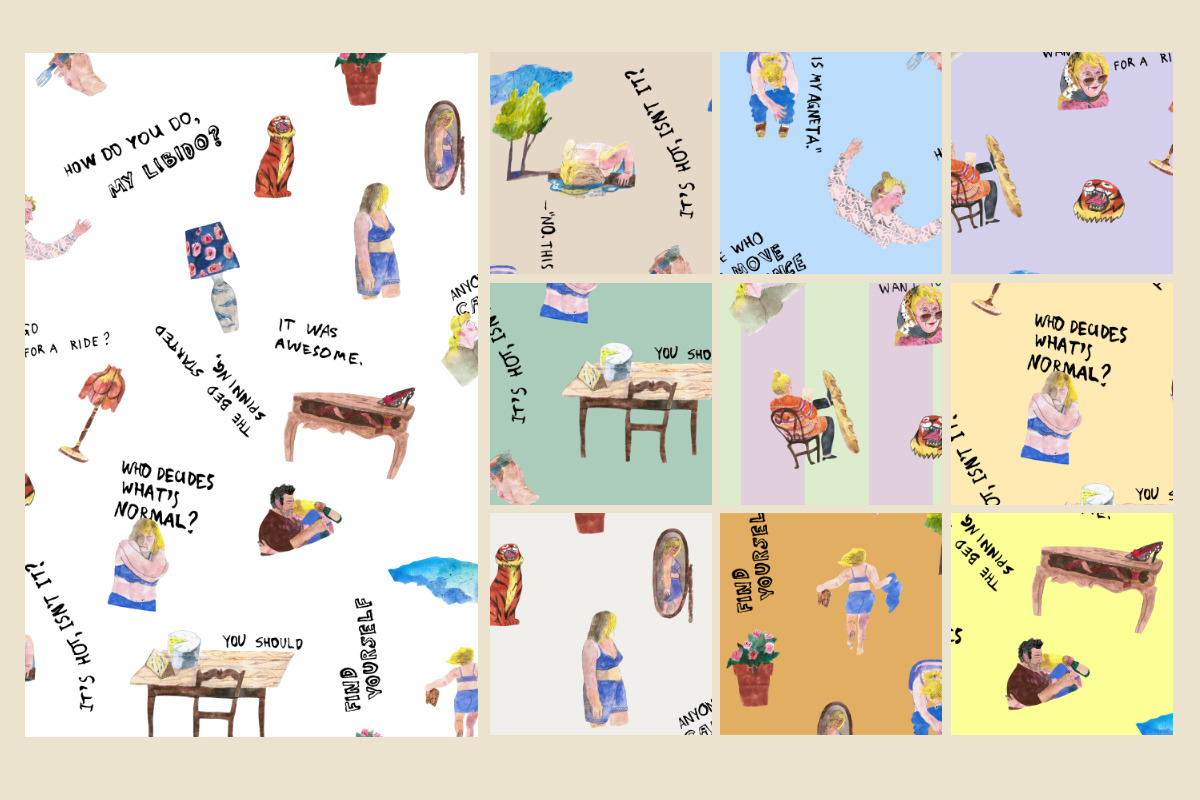 Agneta: Illustrations & Prints, a Person Illustration by Volga_Store (Photo 9 of 12)