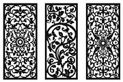 Floral Ornament Silhouette Panels, an Illustration by Designer_Momina (Thumbnail 15 of 20)