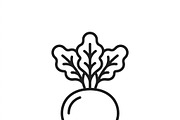 41 Farmers Market Produce Icons, an Outline Icon by adenpinkstore (Thumbnail 4 of 14)