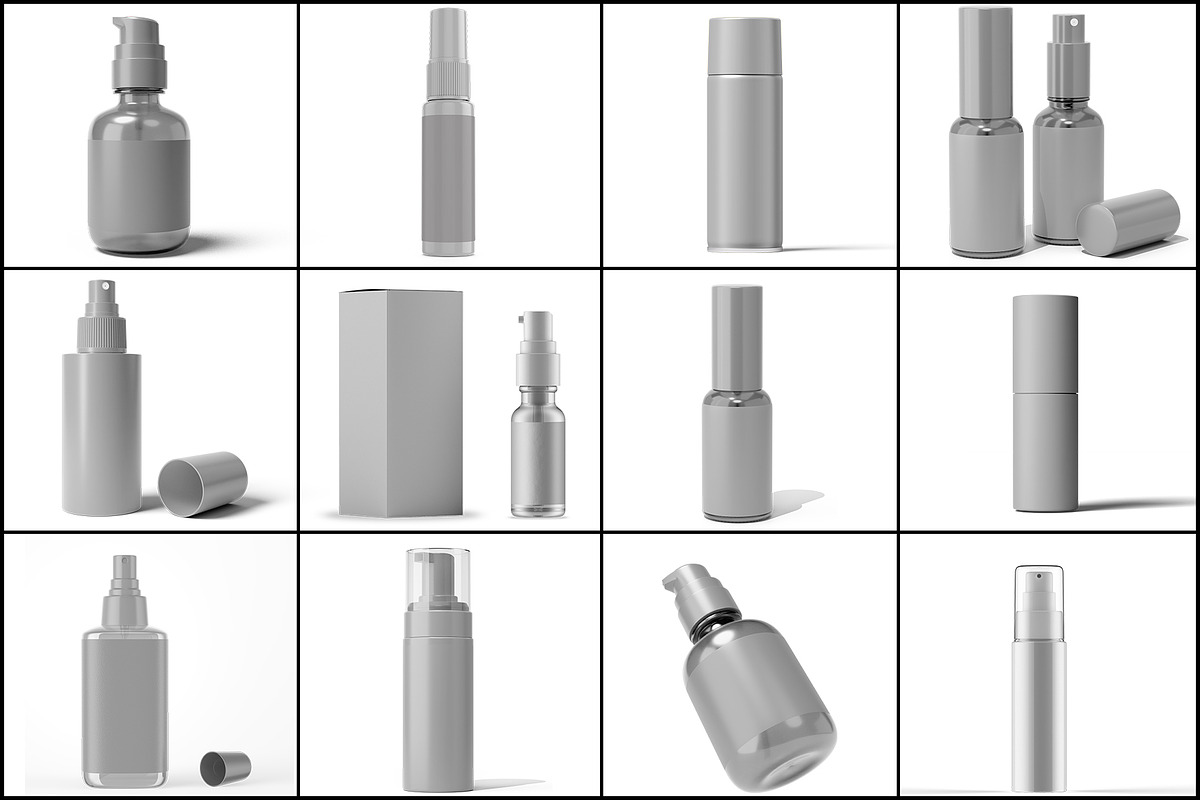 Spray Bottle Mockup, a Cups & Container Mockup by mockupbuys (Photo 2 of 26)