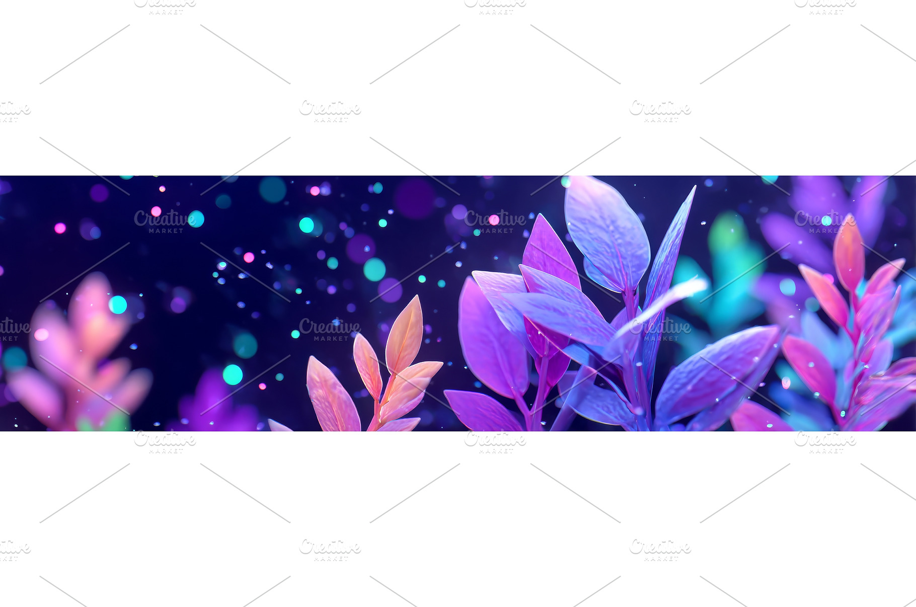 Bioluminescent plant sculptures are, an Abstract Photo by ZinetroN