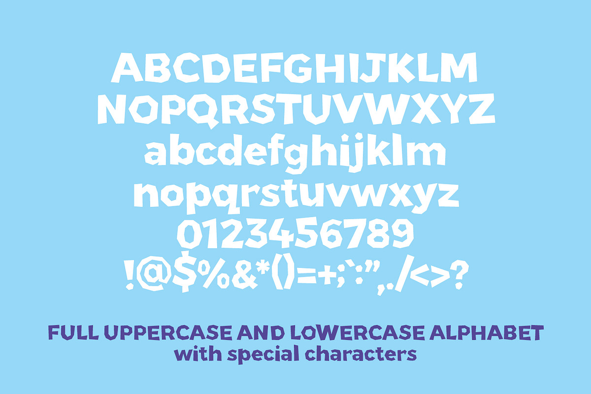 Papier Couper - a papercut style font preview 2