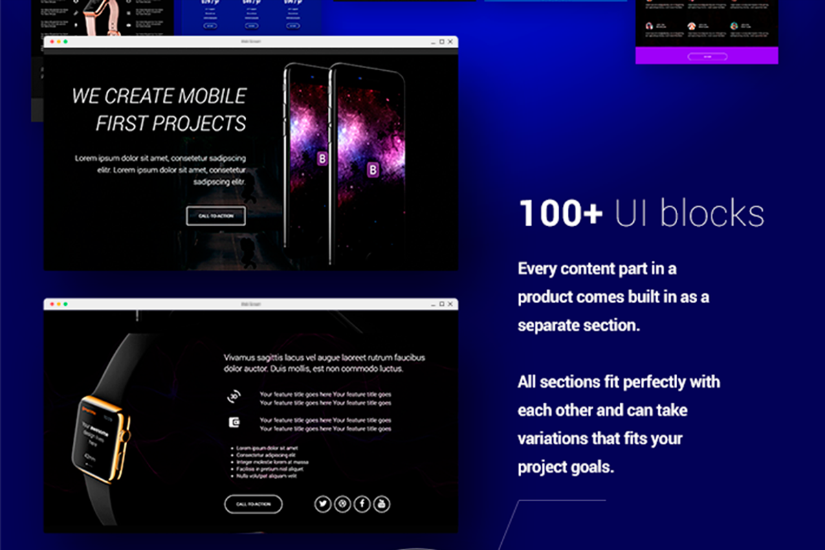 10 ready-made Bootstrap Templates, a Bootstrap Template by Bootstraptor (Photo 3 of 15)