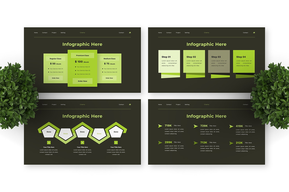 Cinema - Movie Google Slide, a Presentation Template by Deepslide Studio (Photo 3 of 6)