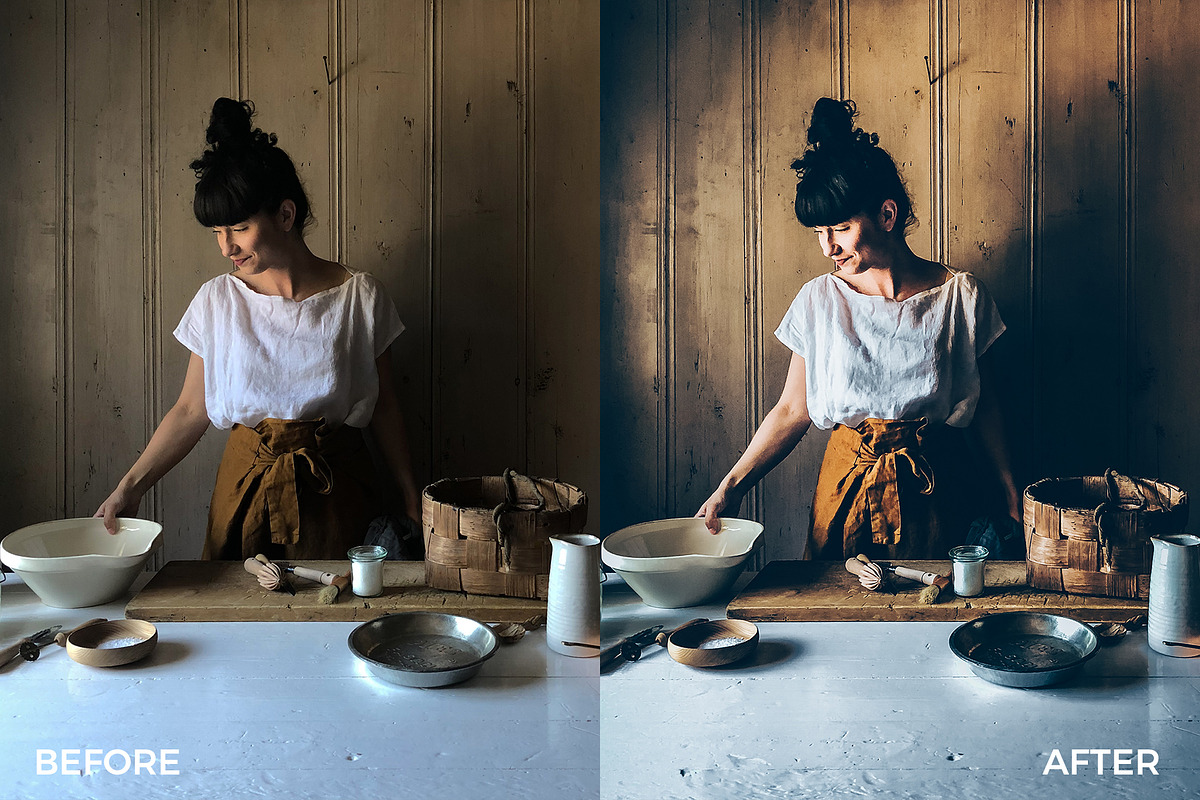 Moody Matte Mobile Lightroom Presets preview 3
