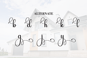 Bighome | Script Font, a Handwritten Font by Scratchones (Thumbnail 8 of 9)