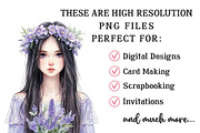 Spring Royal Garden Blooms Clipart, an Illustration by OK Design (Thumbnail 4 of 6)