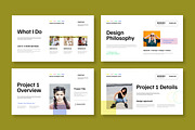 Clean Portfolio Presentation Slides, a Brochure Template by MightyDesign (Thumbnail 2 of 8)