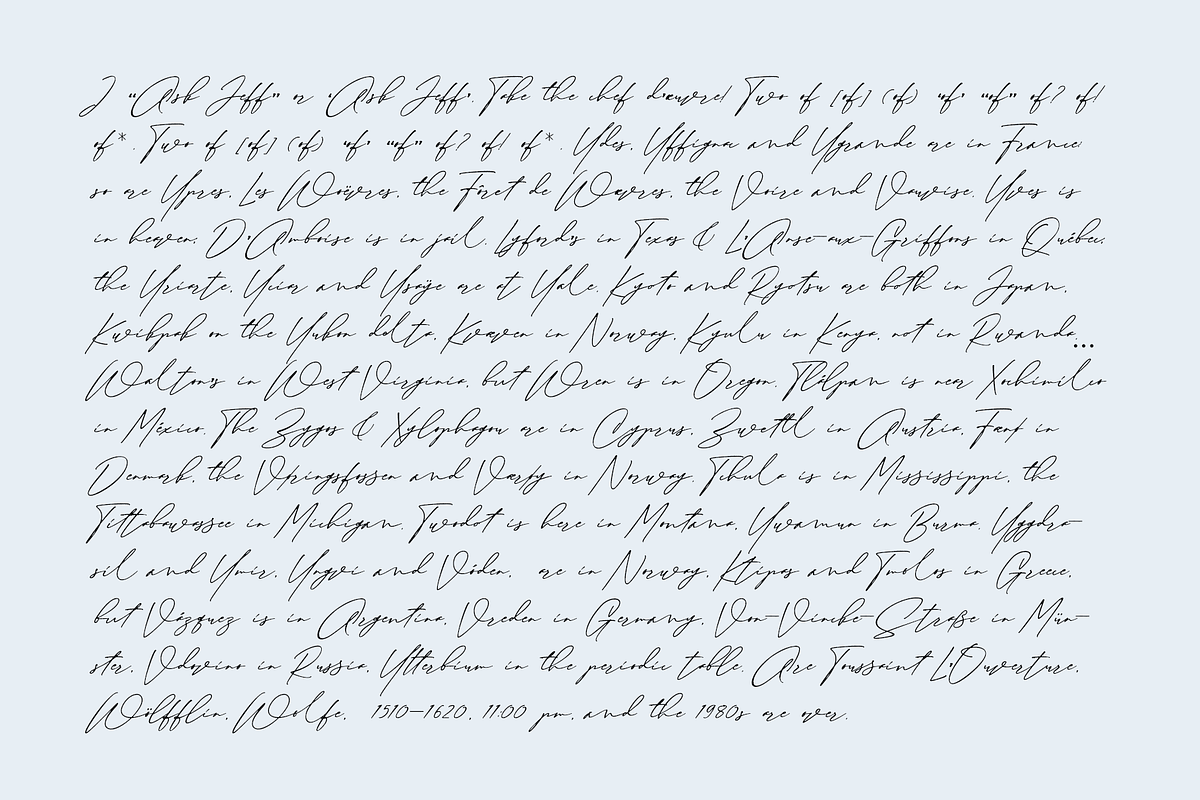 Wamelo, a Script Font by groens (Photo 9 of 10)
