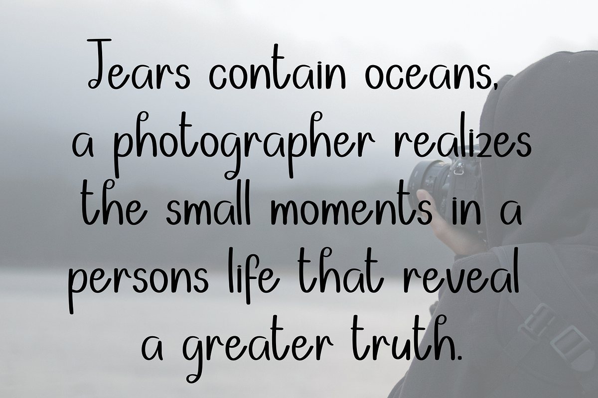 Simple Handwriting, a Handwritten Font by FreshTypeINK (Photo 2 of 8)