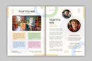 School Fundraising Brochure Layout, a Templates & Theme by studiogstock (Thumbnail 5 of 5)