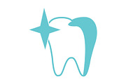Dental icon design template, a Solid Icon by Sumberpangan (Thumbnail 2 of 3)