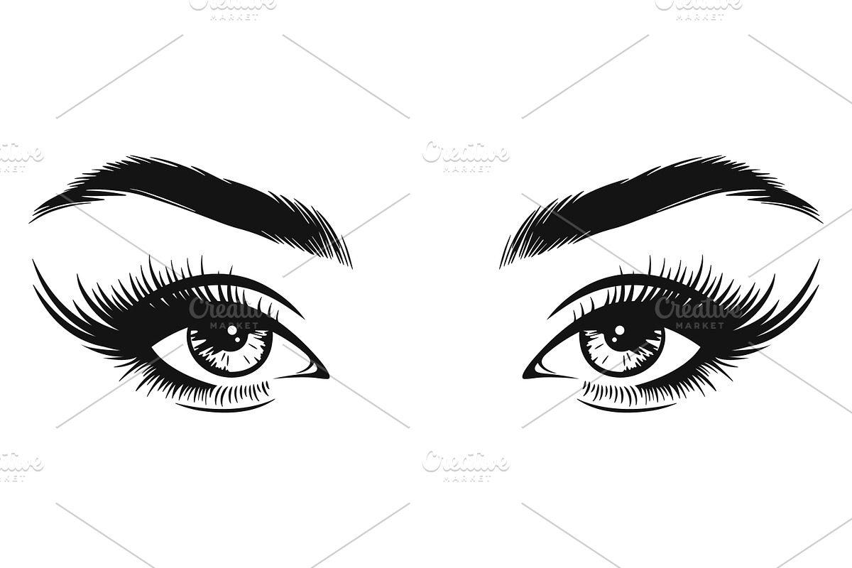 Vector Women's Eye., an Object Graphic by Gomolach (Photo 4 of 18)
